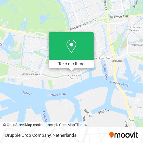 Druppie Drop Company map