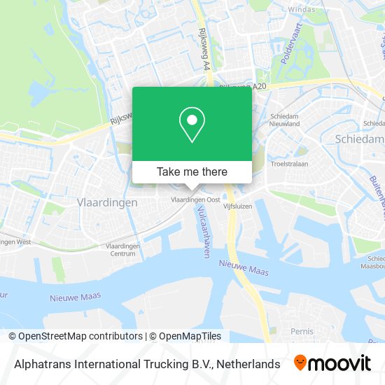 Alphatrans International Trucking B.V. map
