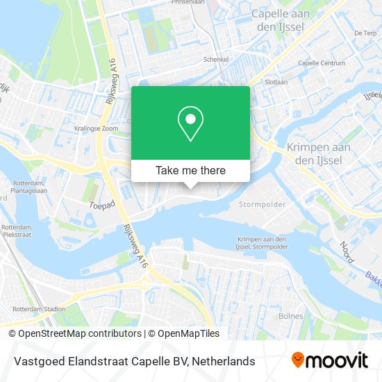 Vastgoed Elandstraat Capelle BV map