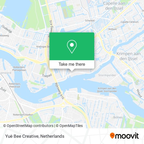 Yuè Bee Creative map