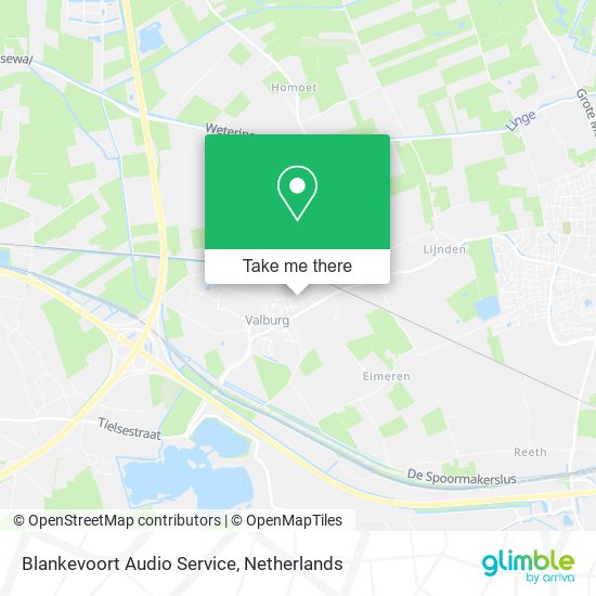 Blankevoort Audio Service Karte