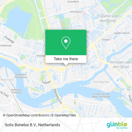 Solis Benelux B.V. Karte