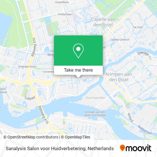 Sanalysis Salon voor Huidverbetering map