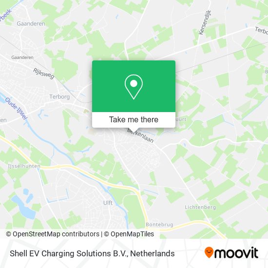 Shell EV Charging Solutions B.V. map