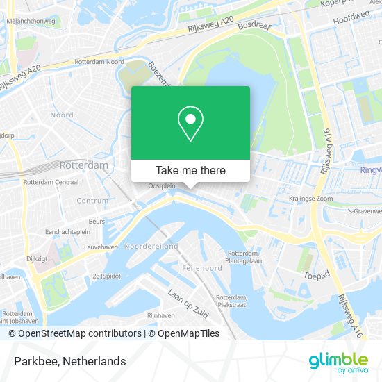 Parkbee map