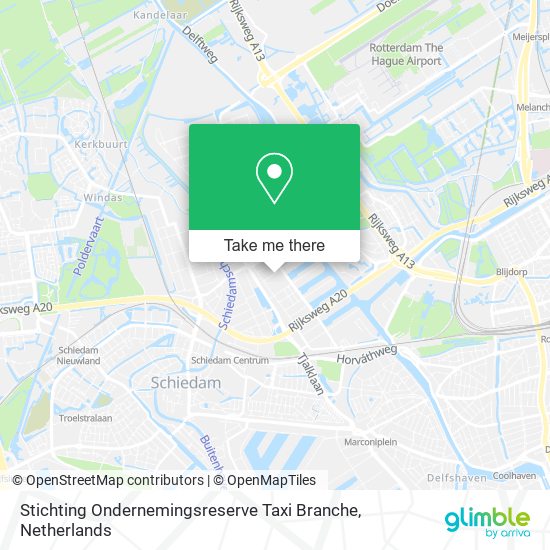 Stichting Ondernemingsreserve Taxi Branche Karte