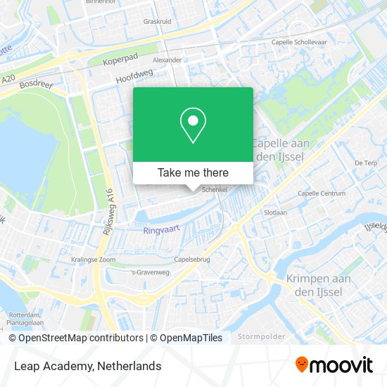 Leap Academy map