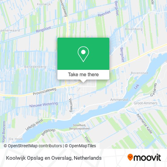 Koolwijk Opslag en Overslag map