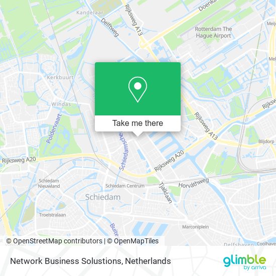 Network Business Solustions map