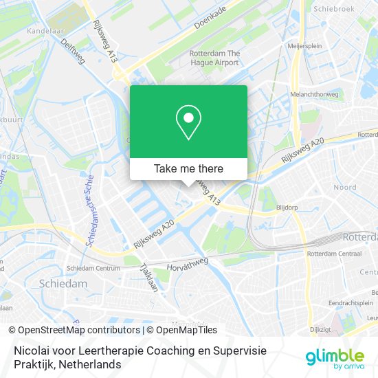 Nicolai voor Leertherapie Coaching en Supervisie Praktijk Karte