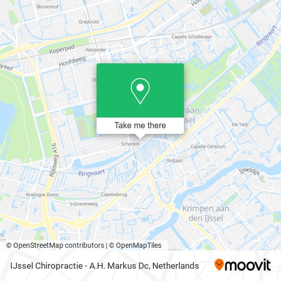 IJssel Chiropractie - A.H. Markus Dc map