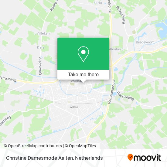 Christine Damesmode Aalten map