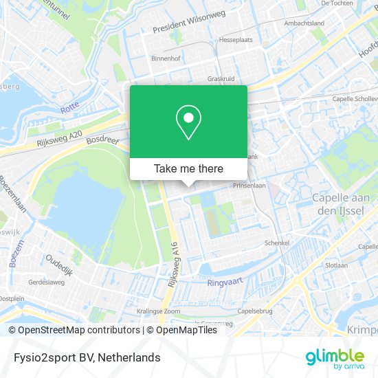 Fysio2sport BV map