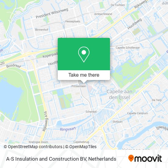 A-S Insulation and Construction BV map