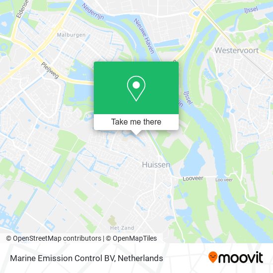 Marine Emission Control BV map