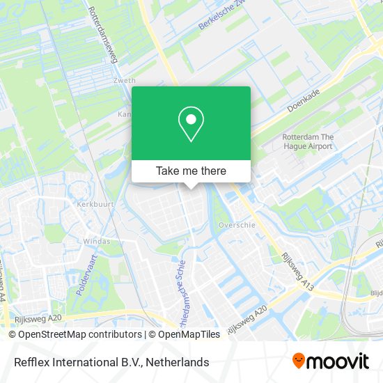Refflex International B.V. map