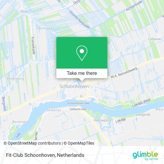 Fit-Club Schoonhoven Karte