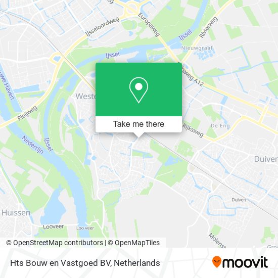 Hts Bouw en Vastgoed BV Karte