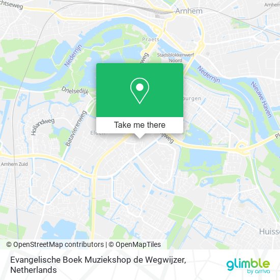 Evangelische Boek Muziekshop de Wegwijzer map