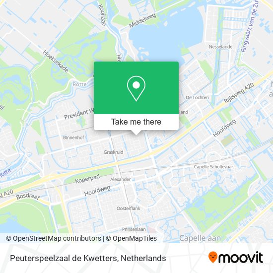 Peuterspeelzaal de Kwetters map