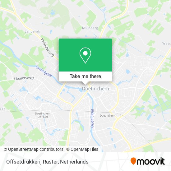 Offsetdrukkerij Raster map