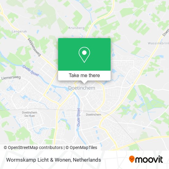 Wormskamp Licht & Wonen map