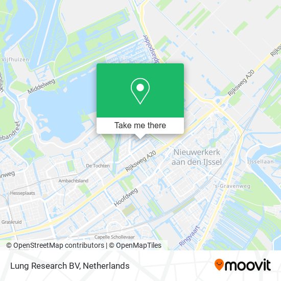 Lung Research BV map