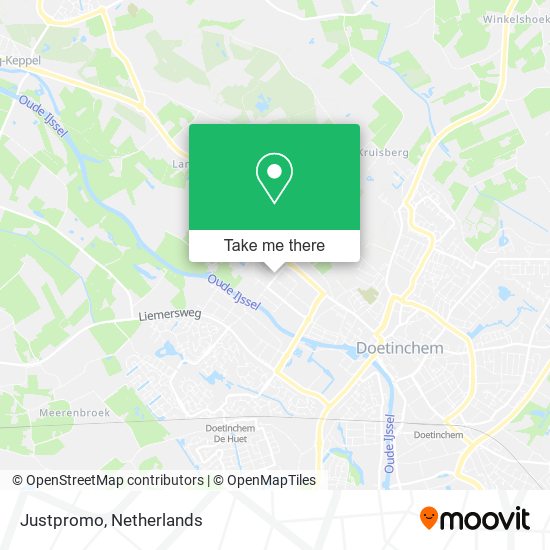 Justpromo map