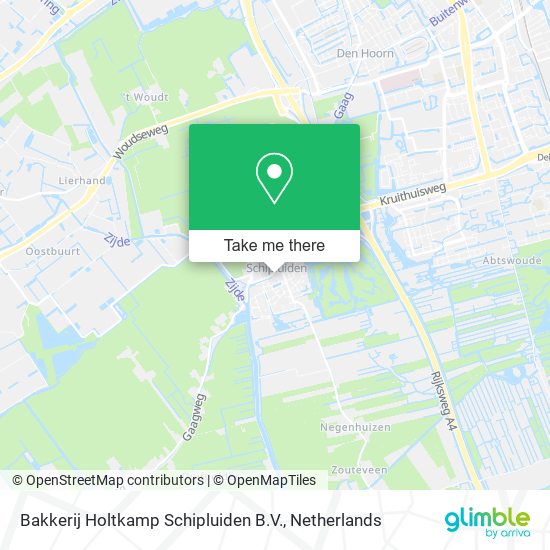 Bakkerij Holtkamp Schipluiden B.V. map