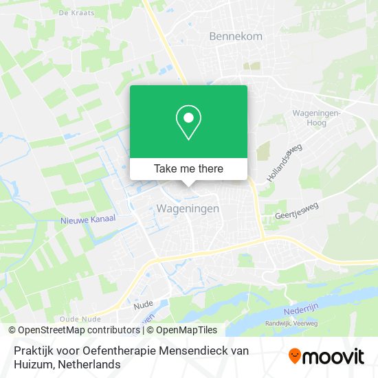 Praktijk voor Oefentherapie Mensendieck van Huizum map