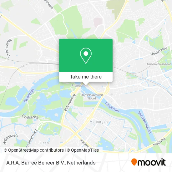 A.R.A. Barree Beheer B.V. map