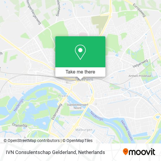 IVN Consulentschap Gelderland map