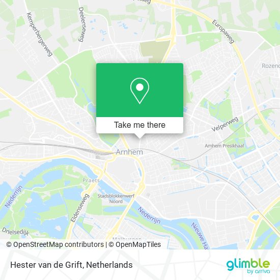 Hester van de Grift map