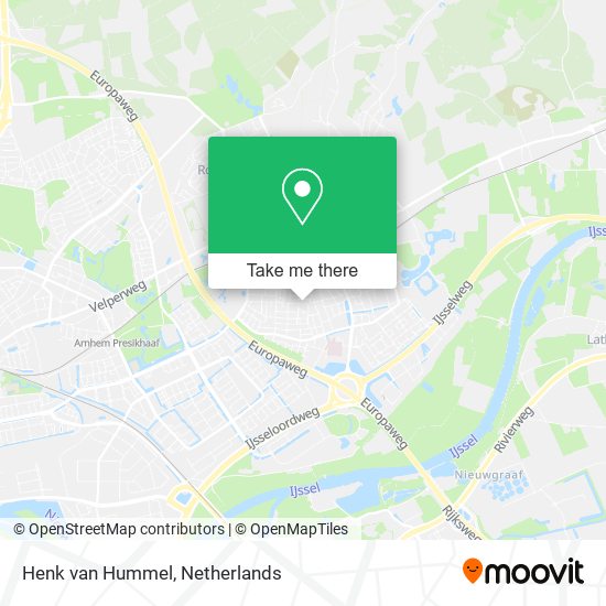 Henk van Hummel map