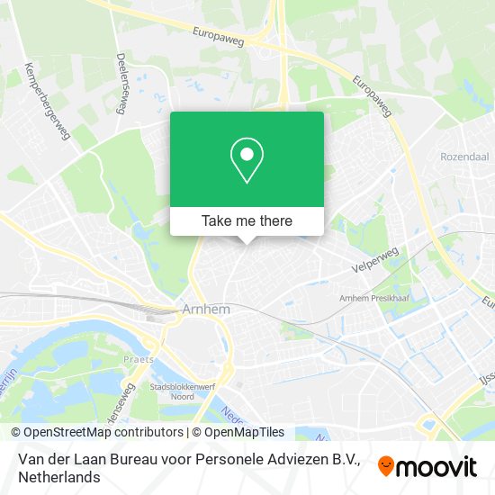 Van der Laan Bureau voor Personele Adviezen B.V. Karte