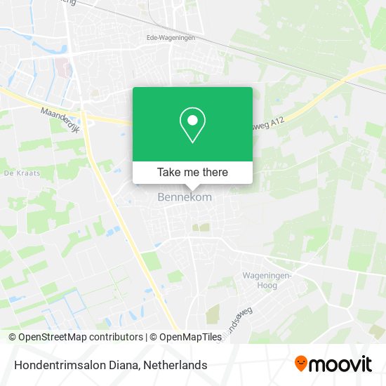 Hondentrimsalon Diana map