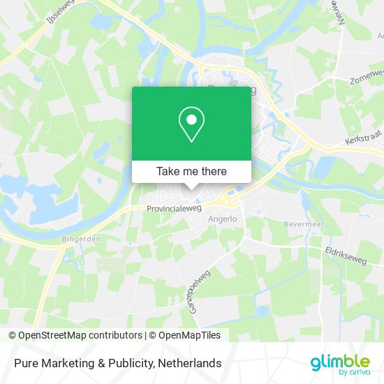 Pure Marketing & Publicity map