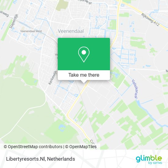 Libertyresorts.Nl map