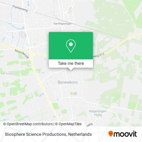 Biosphere Science Productions map