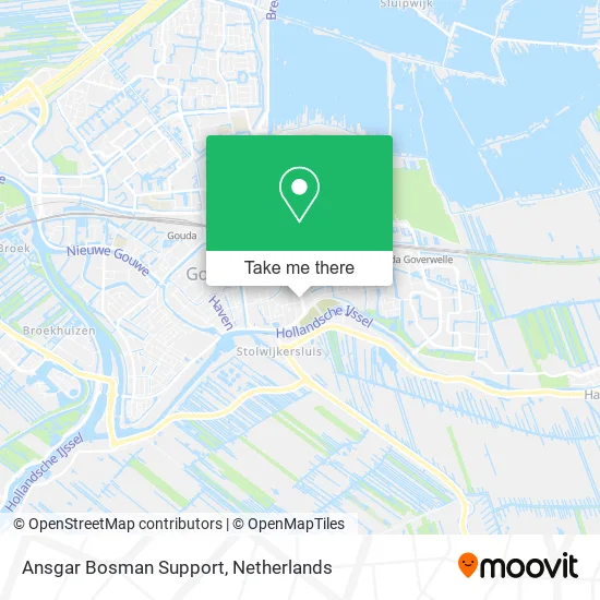 Ansgar Bosman Support map