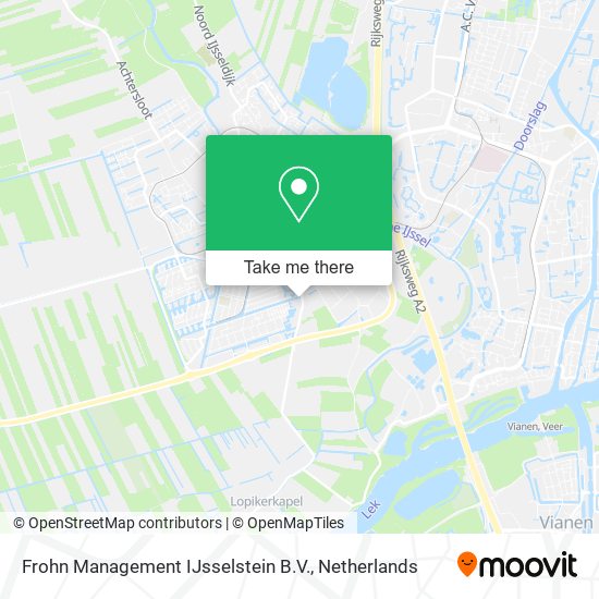 Frohn Management IJsselstein B.V. Karte