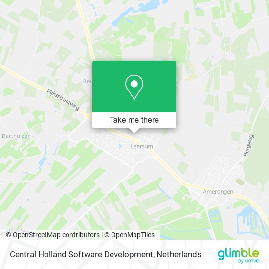 Central Holland Software Development Karte