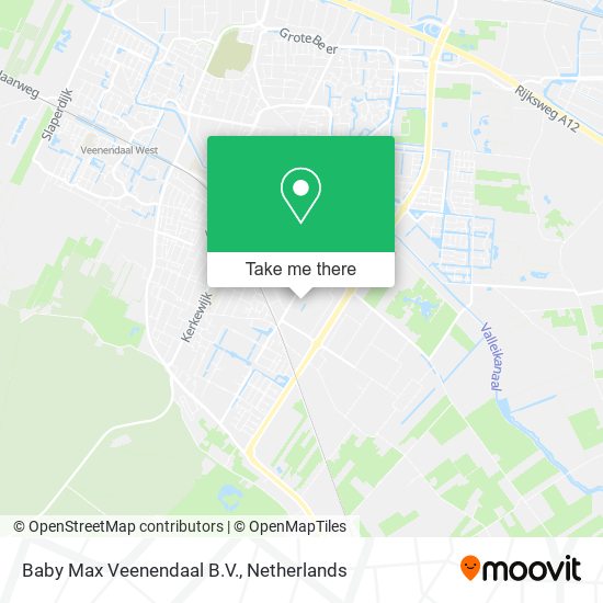 Baby Max Veenendaal B.V. Karte