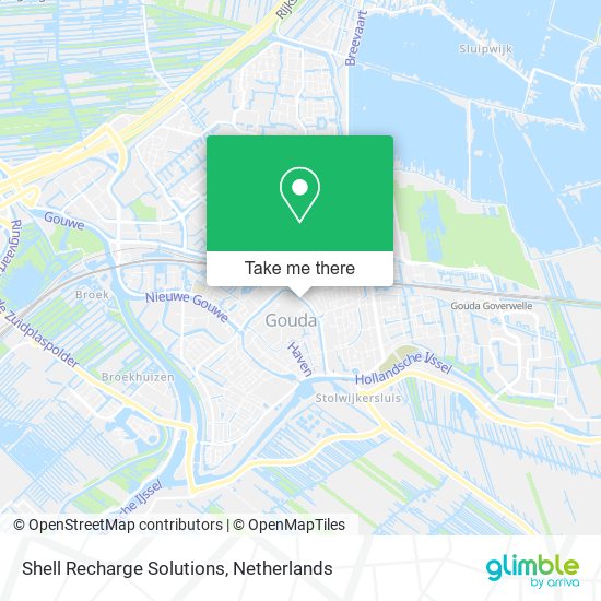 Shell Recharge Solutions map