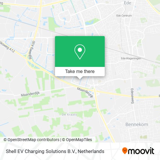 Shell EV Charging Solutions B.V. map