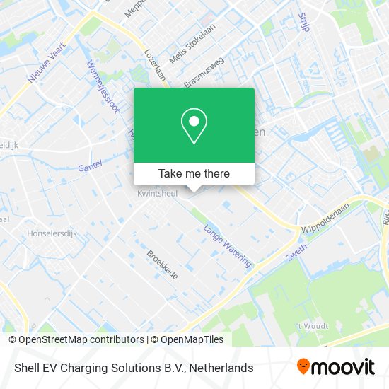 Shell EV Charging Solutions B.V. map