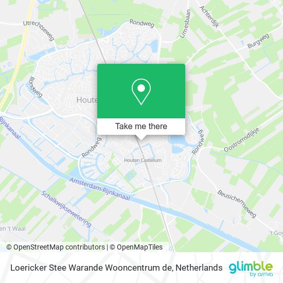 Loericker Stee Warande Wooncentrum de map