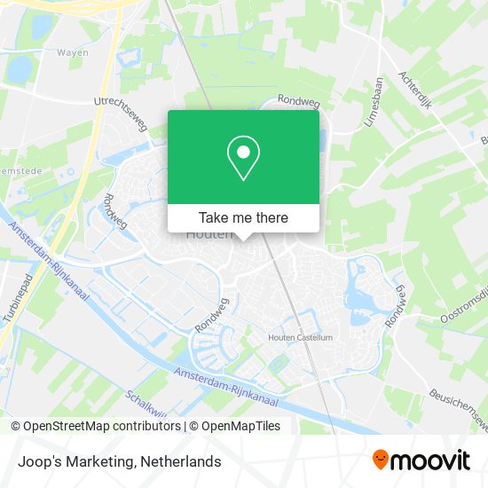 Joop's Marketing map