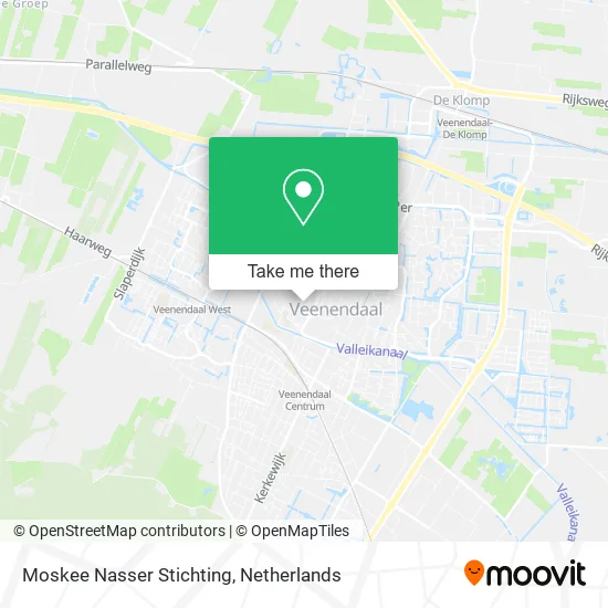 Moskee Nasser Stichting map