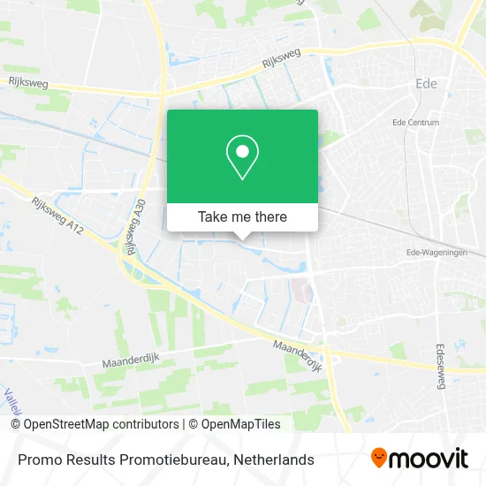 Promo Results Promotiebureau map